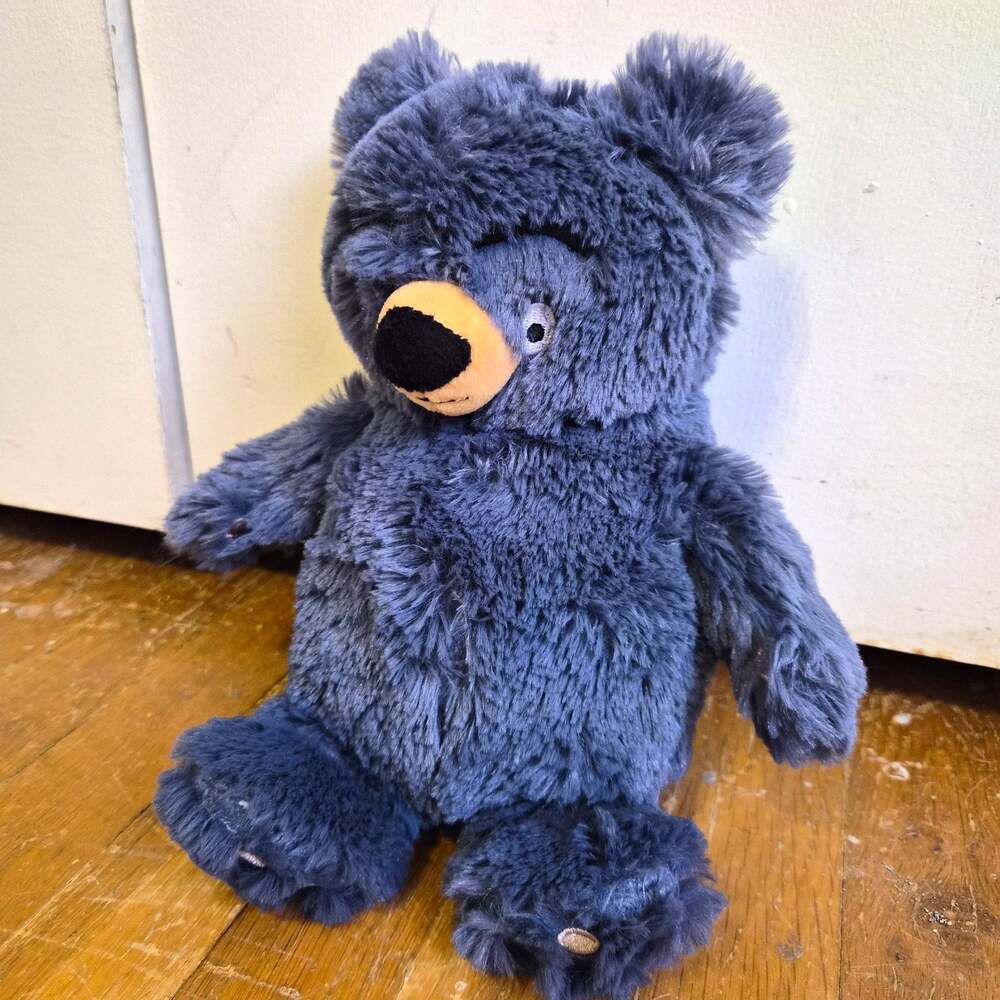 Mother Bruce Bear 2015 Blue Plush Teddy Bear Stuffed children's toy